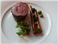 beef tournedos before sauce